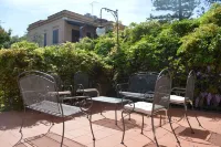 Art Nouveau style villa facing Mondello beach