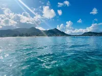 Mont Vernon Top Secret: Studio Chic sur la Plage! Magnifique et Grande Piscine!