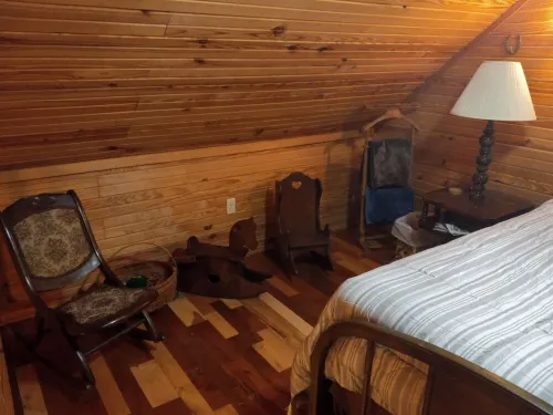 Cozy cabin in the woods. Peaceful and only 15 minutes to Mountain View.