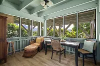 Paradise at Prettyville Kauai, Waterfall & Ocean View, AC, Sleep 8-10, BigAloha