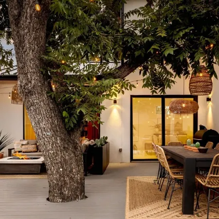 Modern Luxe South Lamar Retreat with Heated Pool, Game Room, and Outdoor Theater