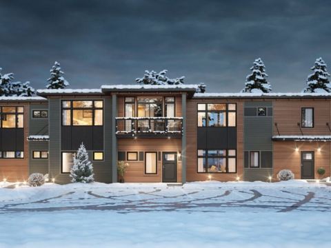 Mountain Modern Home on Lake Everest!  Only 3 miles to Whiteface!