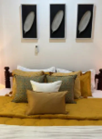 Fully furnished 2 bedroom apartment with 3 Balcony (  bed rooms with A/C)