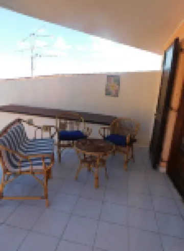 An Oasis of Relaxation, in a Dreamy Sea. Beautiful View of the Sea Mountain and Village