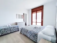 Spacious flat with balcony by the sea