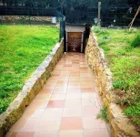 House in a quiet area with views of the old town of Pals