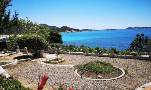 Semi-detached seafront terraced house with private garden IUN P5807 VILLINO 1. - 3-Star