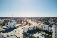 Bright 1BR Apt with Sauna & Balcony - Apartments