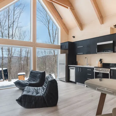 Bel Air Tremblant CALAFATE : 1 CHAMBRE, JACUZZI, SAUNA