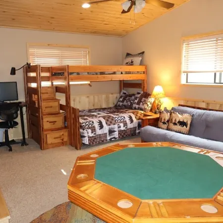 Life is better in a cabin.