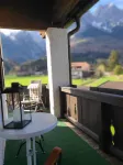 Frühholz—The Vacation Home, 5-Star "Kreuzeck" Apartment in Grainau & Southwestern-Facing Balcony - balcony