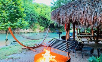 Son's Blue River Camp Glamping Cabin X