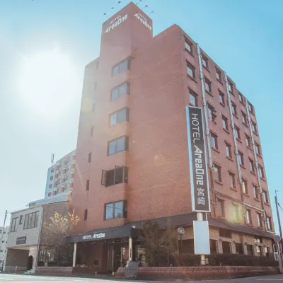Hotel AreaOne Miyazaki Отели рядом с достопримечательностью «Железнодорожный вокзал Миядзаки»
