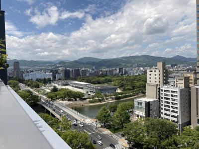 ホテルからの眺望 ザノット広島の写真