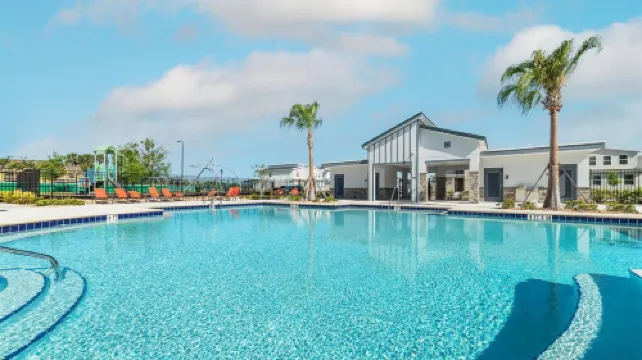 private pool/communal pool/games room/themed bedrooms