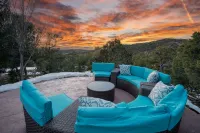 NEW! Mountain views, arcade, hot tub, 3000sqft