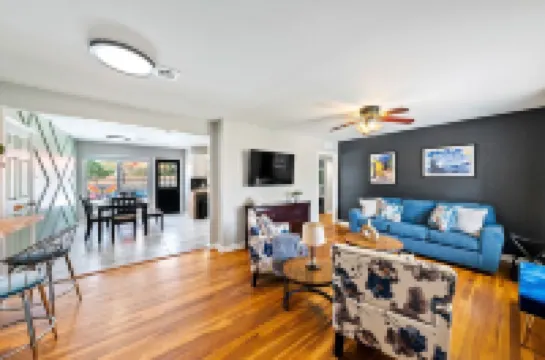 Centrally Located with Private Pool, King Beds, Game Room, Bmt Grads, & Backyard