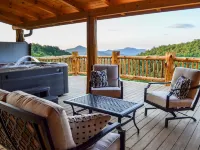 TIMBER RIDGE / LONG RANGE MOUNTAIN VIEWS / HOT TUB  / GAME ROOM / PET FRIENDLY Hotels in Broad River