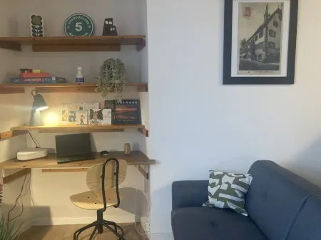 Studio Équipé au Centre de Guebwiller, au Pied des Vosges, sur la Route des Vins