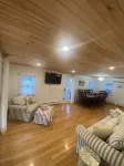 The Sea Breezy vacation house, unit #1, sleeps 8.  5 min walk to the beach!