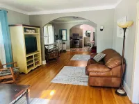 Charming, Clean 3Br Family Home w/ Hot Tub – Walk to Main Street