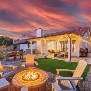 Family Friendly 4Br Retreat w/ Heated Pool, Fire Pit – Near Downtown Gilbert