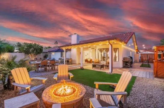 Family Friendly 4Br Retreat w/ Heated Pool, Fire Pit – Near Downtown Gilbert