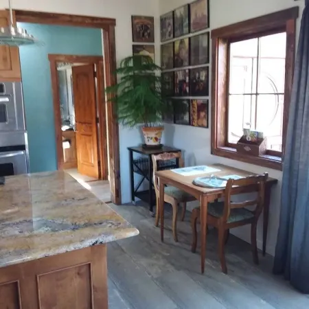 Catalpa Cottage is named after the giant Catalpa trees surrounding the cottage ~