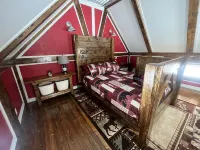 Timberframe Cabin in the Alaskan Backcountry