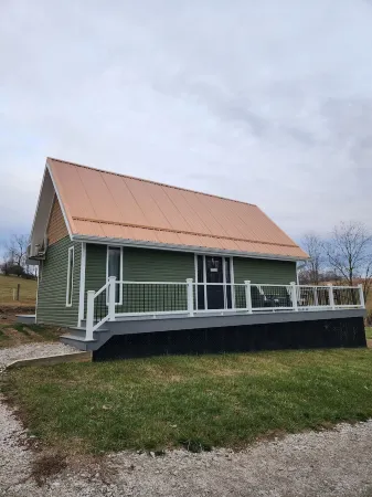 Cozy cottage located in rural Central Ohio.