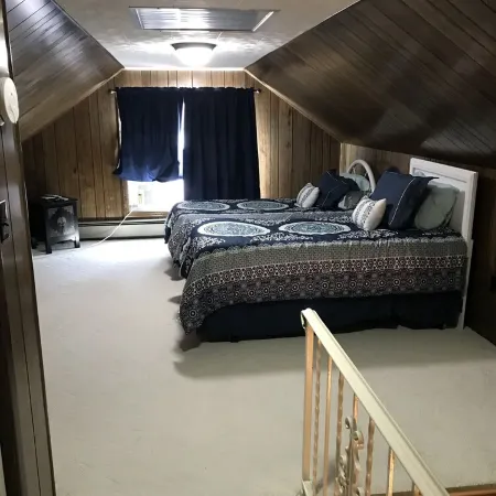 This home is located in beautiful Parke County, a rustic and charming setting.