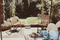 Casalago. Little house with terrace in Roman alleys. Hotels in Domaso