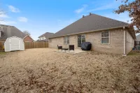 New! 4-Bedroom Home Near Pinnacle Hills Mall, AMP, & Trailhead! Great Location!