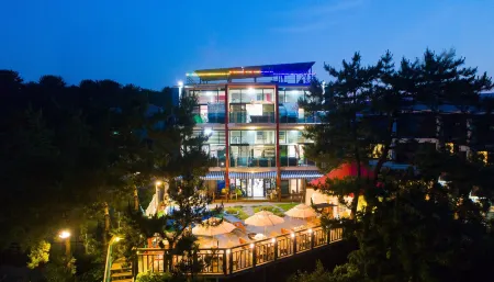 Tongyeong Honey Spa Pension Отели в г. Тхонъён