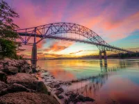 Right on the Cape Cod Canal and bike path!