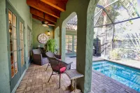 Heated Saltwater Pool and Lush Landscaping - Charming Modern Retreat