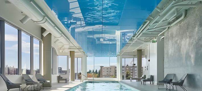 The Sophari 1BR Experience:Modern Living|Pool+Gym Hotéis em Bellevue