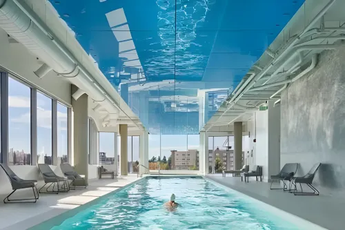 The Sophari 1BR Experience:Modern Living|Pool+Gym - 4 Yıldız