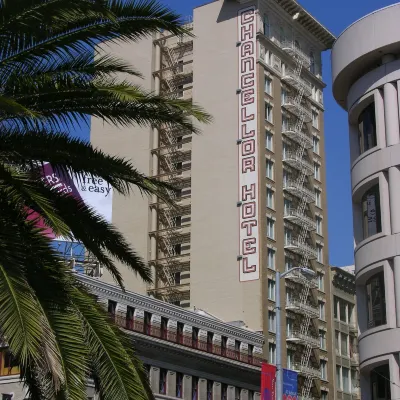 Chancellor Hotel on Union Square Hotels near Embarcadero Plaza