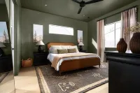 Modern Luxe South Lamar Retreat with Heated Pool, Game Room, and Outdoor Theater