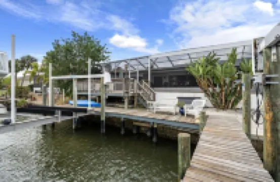 Gray Dolphin — Waterfront Home with Heated Saltwater Pool, Dock & Kayaks