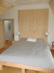 Modern House-new building with a distant view in the National Park, the "Eifelsteig"