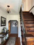 The George is an elegant restored home in the Hudson Valley