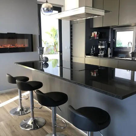 New Build above the Rooftops of Calheta, Absolute Privacy, Heated Pool
