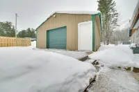 Lakefront Kalkaska Cottage w/ Fire Pit! - 3-Star