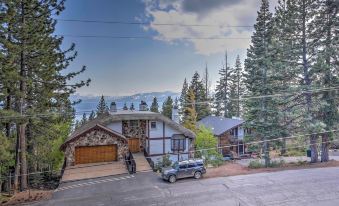 Tahoe City A-Frame Home 10 Mi to Skiing!