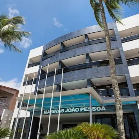 Flat Marinas - Cabo Branco - João Pessoa Отели рядом с достопримечательностью «Пляж Кабу-Бранку»