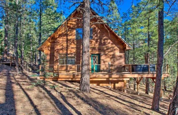 家庭小屋 w/ 熱水浴缸: 距離天使之火度假村1英里