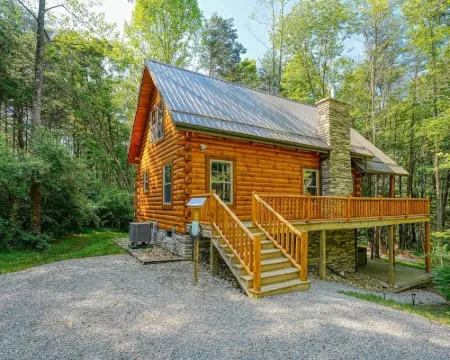Hickory Haven at Trickle Creek at Hocking Hills 馬裏恩酒店
