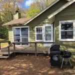 Family and pet friendly, waterfront cabin on Lost Lake, with private dock